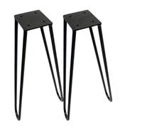 MZSKLW 1 juego/2 patas plegables de metal para monopatín de 50 cm, patas de goma, para mesas de centro, reposamuñecas