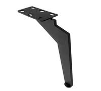 MZSKLW 4 patas de metal para sofá, mueble de TV, mesa de té, muebles, patas ajustables de metal (agujero redondo, 15 cm)