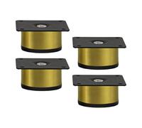 MZSKLW 4 protectores de suelo para patas de sofá, patas de muebles para dormitorio de granja (ureato de 5 x 3 cm)