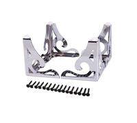 MZSKLW Juego de 4 patas de metal para sofá, mesa, armario, armario (10 cm)