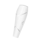 MZSKLW Mangas De Compresión Para Pantorrillas 1 par de mangas compresión for pantorrillas for hombres y mujeres - Calcetines sin pies for la periostitis tibial(White,L)