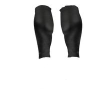 MZSKLW Mangas De Compresión Para Pantorrillas 1 par de mangas compresión for pantorrillas for hombres y mujeres que corren, calcetines sin pies 20-30 mmHg for deportes al aire libre maratones(Black)