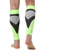 MZSKLW Mangas De Compresión Para Pantorrillas 1 par de mangas compresión for pantorrillas for hombres y mujeres, calcetines sin pie for correr(Color 2,L)