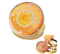 MZSX Caja de Lentes de Contacto, Chica mágica, Plástico, Pinza Aplicador Palo, Caja Contenedor Kit de Almacenamiento Portátil con Espejo (Botella sin solución)