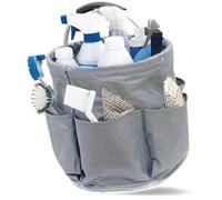 MZSX Cesta de Herramientas Abatible, Bolsa de Jardín Abatible, Adecuado para Bolsas Organizadoras (Gris)