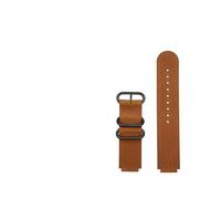 MZTZHVNVGK Correa de reloj de cuero vintage 18mm, apta para 3299 AE-1200 AE-1300 AE-1500 SGW-300/400 W218h, compatible con Casio(Light brown-black)