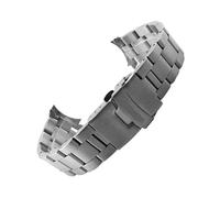 MZTZHVNVGK Correa Reloj Acero Inoxidable Extremo Curvo 22mm, Compatible Con Casio Compatible Con Duro MDV106 MDV107