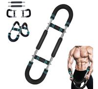 mzvoo Twister Arm Trainer,Chest Workout Equipment,Portable Chest Exerciser for Men, Adjustable Muscular Strength Enhancer,Portable Spring Resistance for Home Workout Equipment