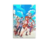 MZXRYBFY Póster decorativo de la leyenda de Game Heroes, lienzo para pared e impresión artística moderna para decoración de dormitorio familiar, 20 x 30 pulgadas (50 x 75 cm)