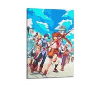MZXRYBFY Póster decorativo de la leyenda de Game Heroes, lienzo para pared e impresión artística moderna para decoración de dormitorio familiar, 60 x 90 cm