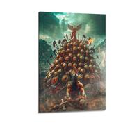 MZXVBUC Póster decorativo de Elegy of the Spartans, pintura decorativa en lienzo, pósteres de pared e impresión artística moderna para dormitorio familiar, 20 x 30 cm