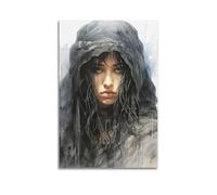 MZXVBUC Póster decorativo de mujer peligrosa, 30 x 45 cm