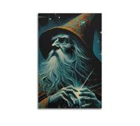 MZXVBUC Póster decorativo de The Witcher de Dark Fantasy para pared e impresión artística moderna para dormitorio familiar, 20 x 30 pulgadas (50 x 75 cm)