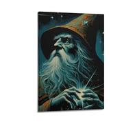 MZXVBUC Póster decorativo de The Witcher de Dark Fantasy para pared e impresión artística moderna para dormitorio familiar, 20 x 30 cm