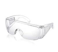 MZYFDC 1 pieza de gafas seguridad antivaho con laterales ventilados y marco PC for laboratorio, protección médica antiimpacto for el trabajo Para obras, talleres, ciclismo, jogging, servicio