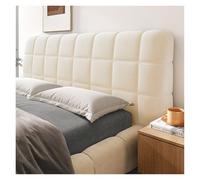 MZYFDC All-Inclusive Soft Smooth Quilted Head Cover Thicken Velvet Headboard Cover Solid Color Bed Back Dust Protector Cover(120CM)