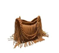 MZYFDC Bolso de hombro con borlas for mujer Para viajeros y amantes del ocio(Color3)