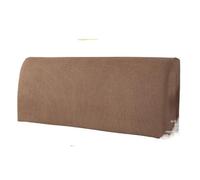 MZYFDC Elastic Home Solid Color Bed Head Covers Dustproof Slipcover Back Chair Cover Bed Headboard Cover(Brown,L for180-200cm)