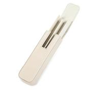 MZYFDC Estuche de Cuero for Pluma estilográfica con 2 Ranuras, Ideal for Viajes, Oficina, Escuela, Universidad, lápices, papelería.(Color2)