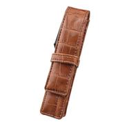 MZYFDC Estuche de Cuero Hecho a Mano for lápices, Funda estilográfica, Estuche Vintage for bolígrafo, Bonito Material de papelería.(Color2)