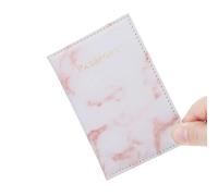 MZYFDC Estuche for Pasaporte, Accesorios de Viaje, Funda for identificación, for Mujer y Hombre, Funda for Tarjetas bancarias, Cartera de Negocios(Red)