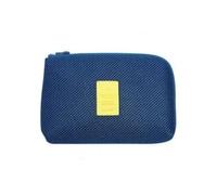 MZYFDC Estuche portátil con Esponja for Guardar Dispositivos Digitales, Cable USB, Auriculares, bolígrafos, Viajes y Datos.(Blue,L)