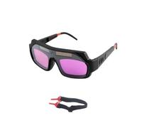 MZYFDC Gafas de soldadura con oscurecimiento automático, gafas solares arco argón, herramientas antideslumbrantes especiales for soldadores Para obras, talleres, ciclismo, jogging, servicio(Style-02)