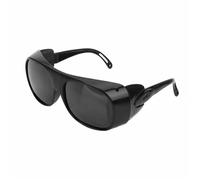 MZYFDC Gafas de soldadura UV400, a prueba viento, seguridad, for trabajo soldador, laboratorio, a polvo Para obras, talleres, ciclismo, jogging, servicio(Black)