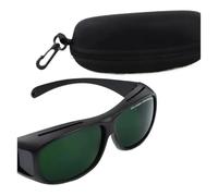 MZYFDC Gafas protectoras de fibra OD4+ 1064 nm for máquinas soldadura, corte, grabado e impresión Para obras, talleres, ciclismo, jogging, servicio(One pair of glasses)
