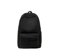 MZYFDC Mochila Mujer Mochila versátil, tutoría informal y sencilla, con múltiples bolsillos, bolsa for computadora(Black)