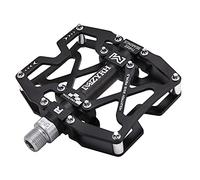 MZYRH Pedales de bicicleta de montaña, ultra fuerte colorido CNC aleación de aluminio mecanizado 9/16 "sellado de rueda 3 rodamientos resistente al agua anti-polvo