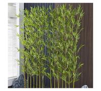 MZZKFC Bambú Árboles Artificiales Planta Artificial De Bambú para Privacidad, con Hojas De Seda Encriptadas para Jardín, Patio, Decoración Interior Y Exterior(20 pcs,2.1m/6.9ft)