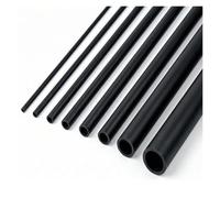 MZZKFC Tubo de Fibra de Carbono Tubo In Fibra Di Carbonio Lucido con Trama A Saia, Tubo Tondo In Fibra Di Carbonio 1000mm, Tubo In Fibra Di Carbonio A Pultrusione con Profilo Alare(37x33x1000MM)