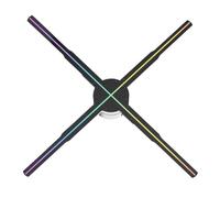 MZZYG Holográfico Proyector Proyector Holográfico 3D HD Naked Eye Proyector Holográfico 3D Soporte For Publicidad Remota Pantalla De Imagen Video GIF Logotipo