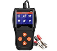 MZZYG Probador De Batería De Coche 12V Herramientas De Diagnóstico De Batería De Coche 100-2000CCA For Carga De Batería De Coche Carga De Arranque(Color:Ancel BA201 Black)