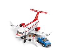 (N. 0365 SIN CAJA) Avión de carga de alta tecnología, avión de rescate, modelo de avión Airbus, figuras