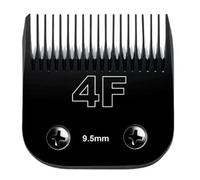 N.° 10 N.° 15 4FC 5FC 7FC Cortapelos For Perros, Cuchilla Desmontable, Compatible Con Wahl, Km Y Andis. Funcionamiento Suave.(Black9.5mm)