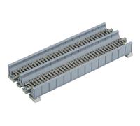 N 186mm 7-5/16" Double Plate Girder Bridge, Gray (japan import (Importación USA)