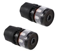 N-813 2 piezas Cartucho de micrófono Cápsula de núcleo de micrófono dinámico Reemplazo de micrófono universal Reparación