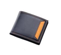 N/A 1 cartera vintage corta para hombre, múltiples tarjeteros, gran capacidad, monederos masculinos delgados de bolsillo (color: C, tamaño: 1 unidad), a, 1 pieza