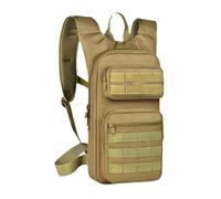 #N/A/a Mochila de Hidratación para Ciclismo Equipada con Compartimentos Múltiples Mochila Resistente Al Desgaste con Tela Oxford Ligera Y Correa Ajustable Ad, Caqui