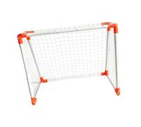#N/A/a Portería de Fútbol Infantil Portátil Mini Juguete Entrenamiento Ligera Rápida de Montar PP Reforzado Malla Duradera Adecuada para Ejercicios, Naranja
