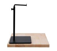 #N/A/a Soporte para Escultura, Estructura para Modelar Cerámica con Base de Madera Resistente Y Metal, Adecuado para Modelar Figuras Y Realizar Trabajos CREA, 24x24x1.7CM