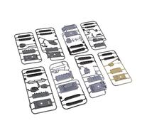 #N/A/a Tanque Moderno 4D DIY 1:144 Tanque Pesado para Mesa de Arena Modelo Wargame Juego Hobby