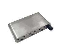 #N/a Bloque de trémolo para guitarras eléctricas. Piezas de repuesto de alta resistencia. Mejora tu guitarra tú mismo. Reemplaza accesorios de luthier, Acero Inoxidable