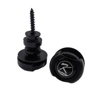 #N/a Botones de Mechones de Guitarra de 2pcs Botones de Trabajo Simple Aleación de Salvación para El Bajo Ukelele