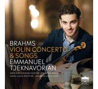 Brahms – Concierto para violín y canciones – CD – Importación USA