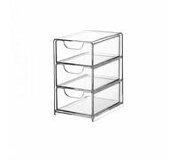#N/a Caja Organizadora de Cajones de 6 Piezas con Bandeja Transparente, Modular, de Acrílico Transparente, Adecuada para Oficina, Cocina Y Peluquería, 2 piezas
