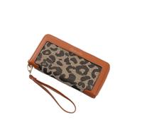 N/A Cartera para Mujer Leopardo Nuevo Bolso de Embrague para Mujer Carteras de Bolsillo de Gran Capacidad Bolsa para teléfono móvil para Mujer Multi (Color: C, Tamaño: 1ps)