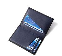 N/A Cartera pequeña para hombres Color de contraste Delgado Patrón Cruz Cuero Titular de la tarjeta de crédito para hombres (Color: B, Tamaño: 4.3 pulgadas)